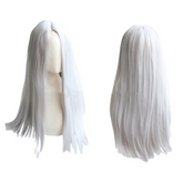 Game The Witcher 3: Wild Hunt Geralt White Wigs Cosplay Accessories Halloween Carnival Props